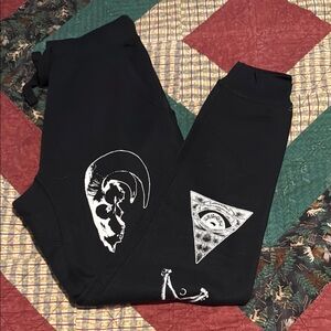 Blackcraft Joggers with witchy Design